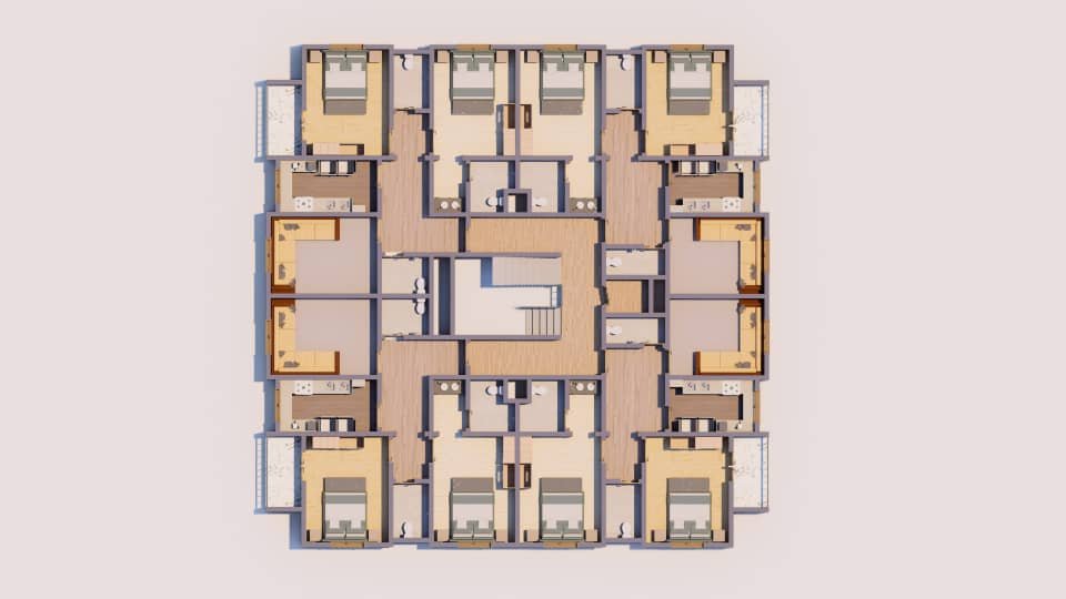 مخطط الدور رقم 17